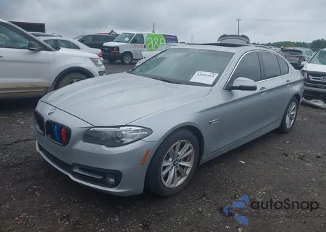 2015 BMW 528I z USA, uszkodzony, nr VIN WBA5A5C50FD520155